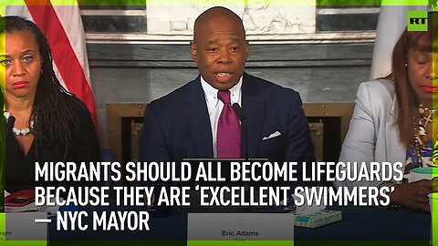 Immigrants should all become lifeguards because they are ‘excellent swimmers’ – NYC Mayor