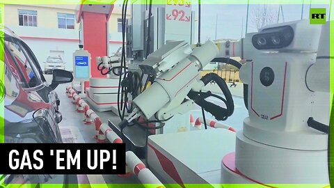Refueling robots put into operation in China