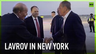 Lavrov arrives in New York for UN Security Council meetings