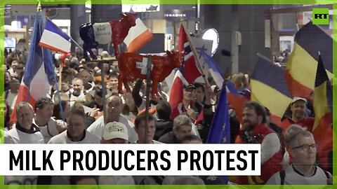 Farmers take to agricultural fair in Paris to slam EU policy