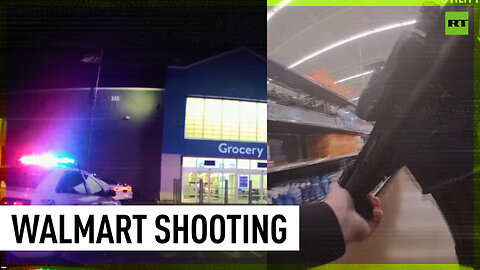 Moments before shooter killed in Indiana Walmart