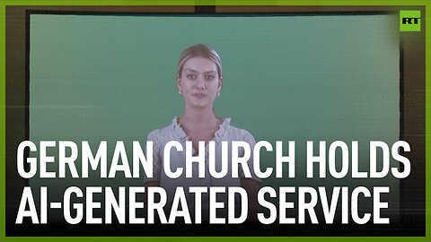 German church holds AI-generated service
