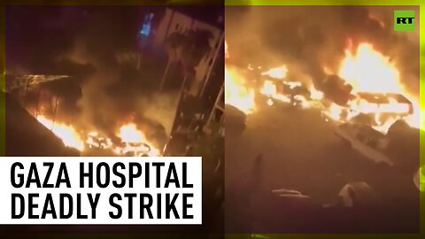 Gazan hospital strike leaves more than 500 dead