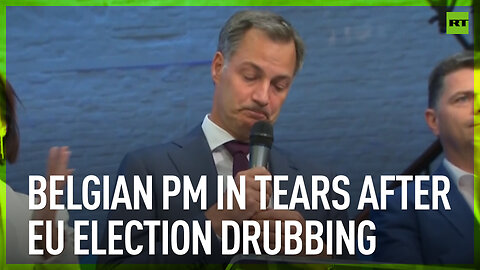 Belgian PM in tears after EU election drubbing