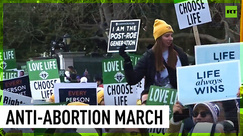 Hundreds of pro-lifers march in Washington on Roe v. Wade 50th anniversary