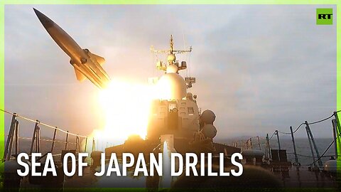 Naval drills of Russian Pacific Fleet