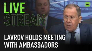 Lavrov speaks to ambassadors on Ukrainian crisis