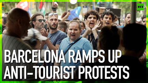 Barcelona ramps up anti-tourist protests