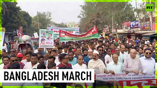 Thousands of BNP supporters protest in Bangladesh against ruling government