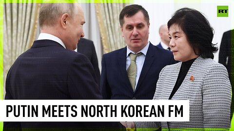Putin meets with North Korean FM Choe Son Hui in Moscow