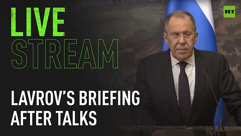 Lavrov gives briefing after talks with Armenian and Azerbaijani FMs