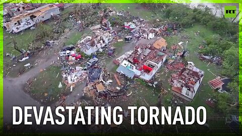 Oklahoma tornado destroys everything in its way
