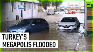 Four times the seasonal norm: Istanbul inundated after heavy rain