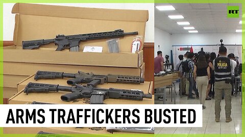 Peruvian police dismantle black market gunrunners gang