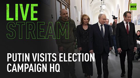 Putin visits election campaign HQ