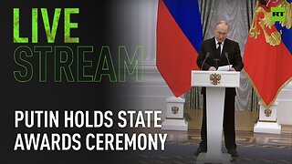 Putin holds state awards ceremony