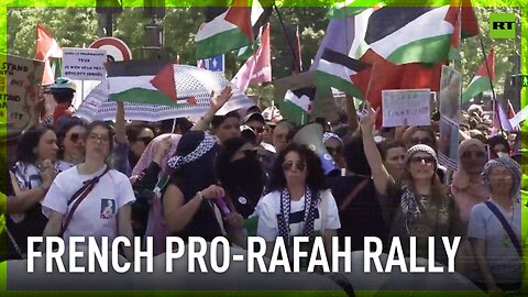 Hundreds march through Paris in support of Rafah