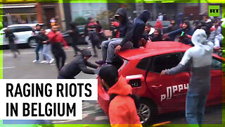 Riots erupt in Brussels after Morocco beat Belgium in World Cup