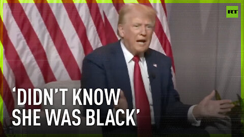 Kamala Harris was always of Indian heritage, I didn’t know she was black until years ago when she happened to turn black – Trump