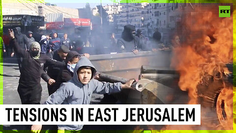 Clashes erupt in East Jerusalem as Palestinians declare strike