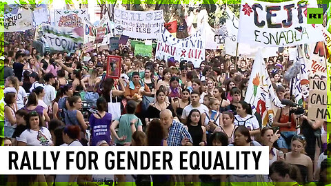 Massive Int Women's Day protest in Buenos Aires