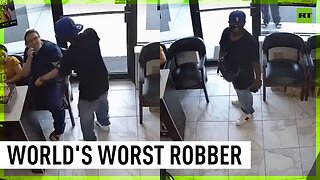 Robbery fails due to no one listening