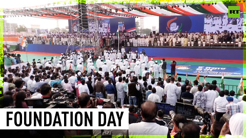 Celebrations of Indian National Congress Foundation Day in Nagpur