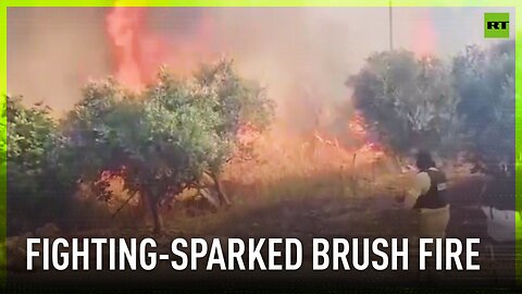 Brush fire in Israel’s north leaves six soldiers injured