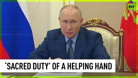 Helping people of Gaza our sacred duty – Putin