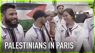 Palestinian athletes arrive in Paris for 2024 Olympic Games