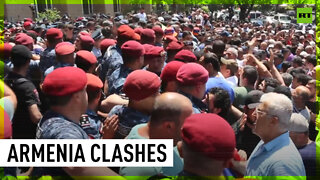 Opposition supporters brawl with police in protests in Armenia