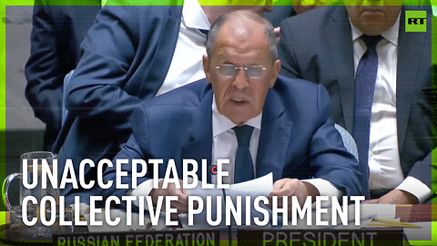 What is now happening in Gaza is unacceptable collective punishment of civilian population – Lavrov