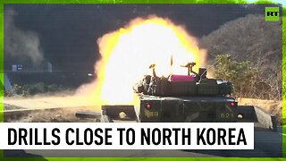 South Korean marines hold military drills