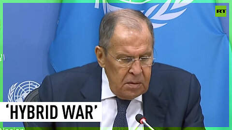 We are in a hybrid war with the US – Lavrov to RT