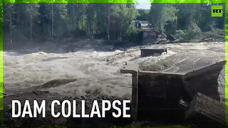 Dam breaks in Russia’s Karelia