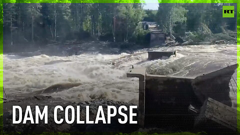 Dam breaks in Russia’s Karelia