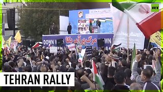 Thousands rally in Iran in support of Palestine
