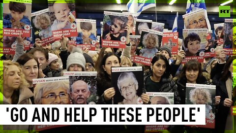 Londoners call on Red Cross for action regarding Israeli hostages