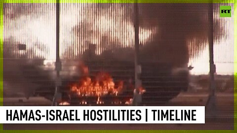 Israel-Hamas hostilities: Timeline of day 1