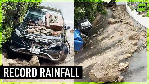LA deals with aftermath of record-breaking rainstorm