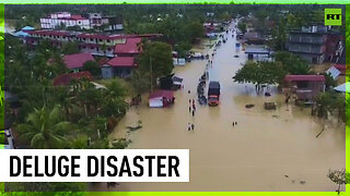 Severe flooding hits Indonesia, hundreds displaced