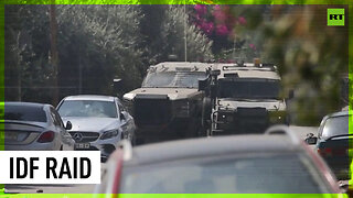 Shooting in the streets of Jenin during IDF raid