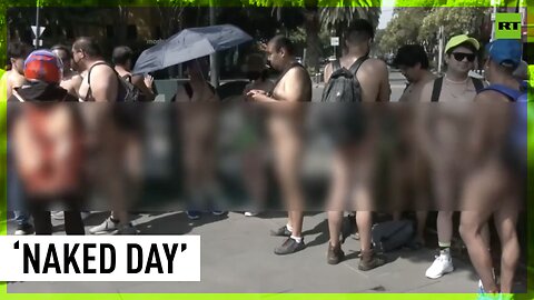 Nudists march through Mexico City to mark first ‘Naked Day’