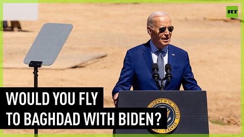 Biden offers chance to fly to Baghdad for cheap medicine, calls Trump his ‘professor’