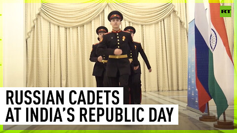 Russian cadet corps takes part in India Republic Day celebrations