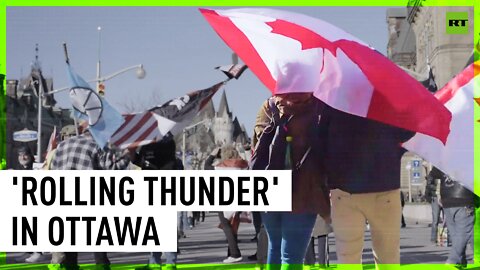 ‘Rolling Thunder’ convoy protest in Ottawa