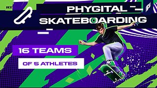 Phygital skateboarding kicks off in Games Of The Future 2024