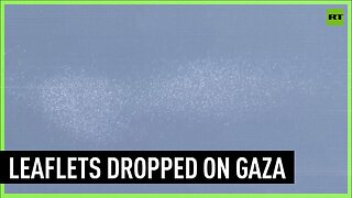 Israeli military drops leaflets in Gaza asking for information regarding hostages