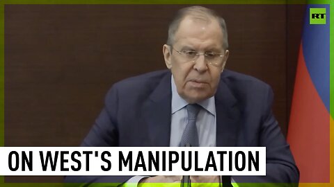 West resorts to manipulation to preserve power - Lavrov