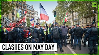 Paris May Day protest marred by violence